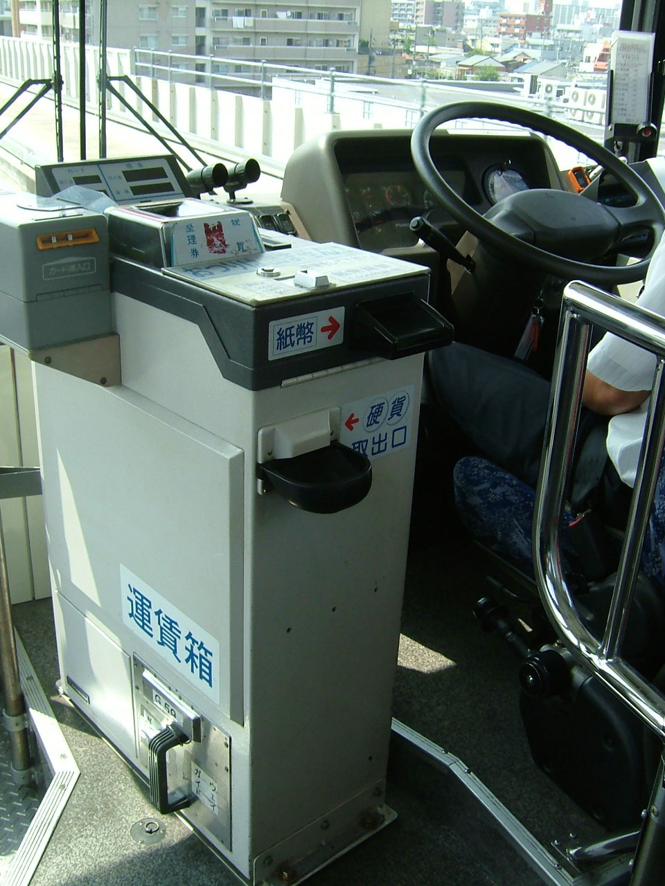 Fig. 18.3 All-purpose bus fare collection machine in Nagoya, Japan.