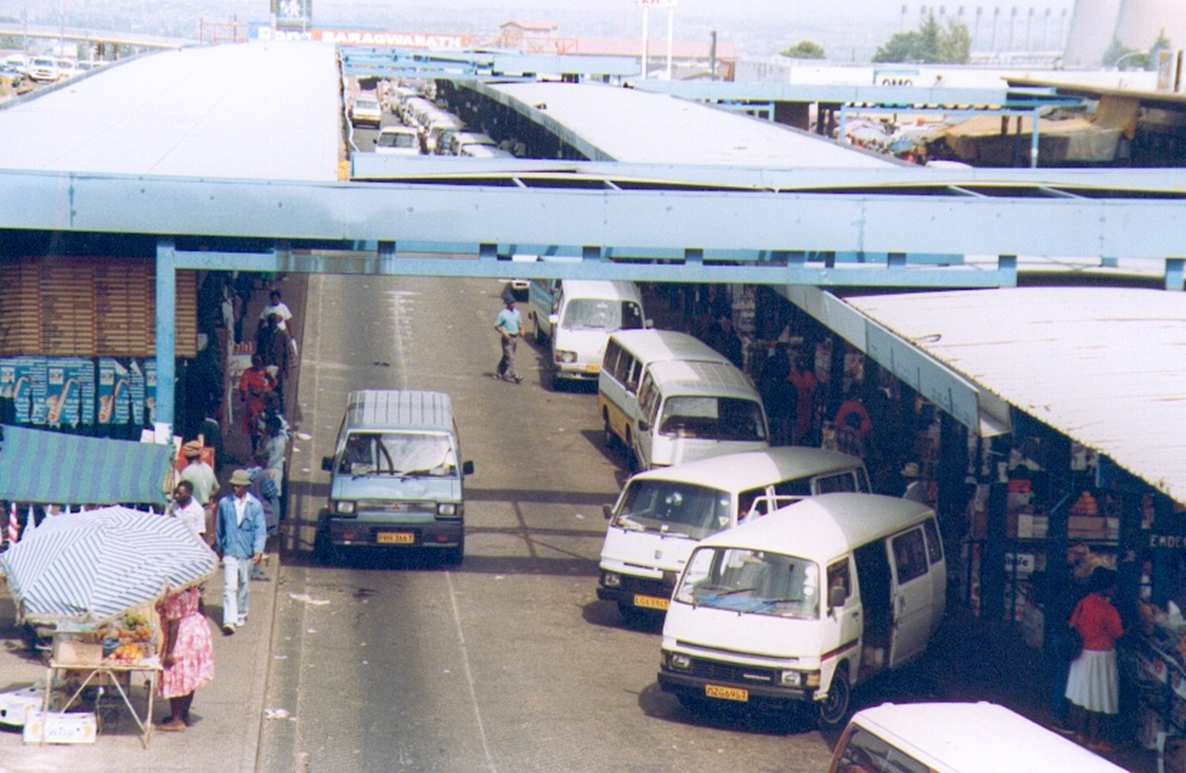 Fig. 16.3 Control of routes within the South African minibus taxi industry has at times meant armed violence among different operators.